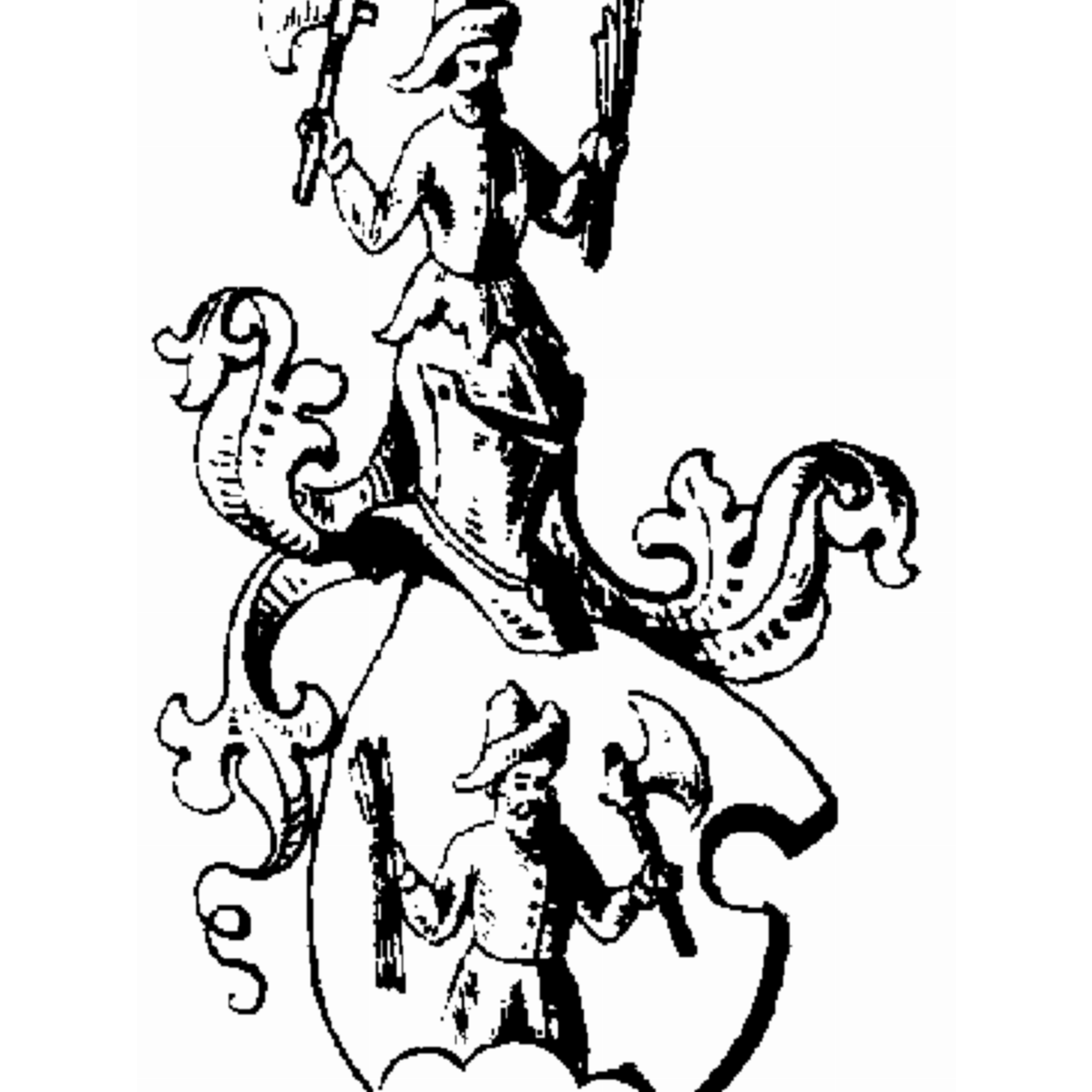 Coat of arms of family Brechenmacher