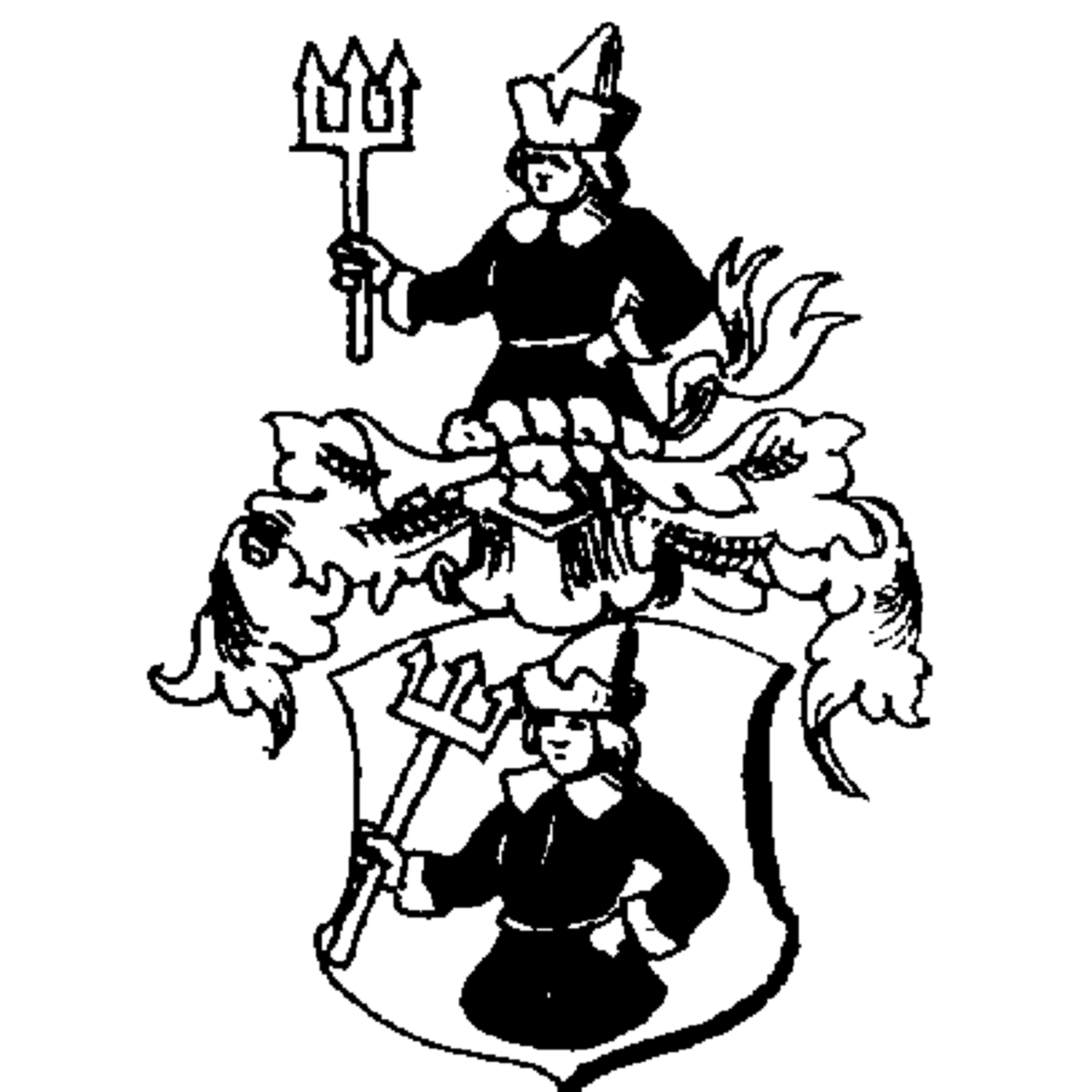 Coat of arms of family Bei Dem Steg