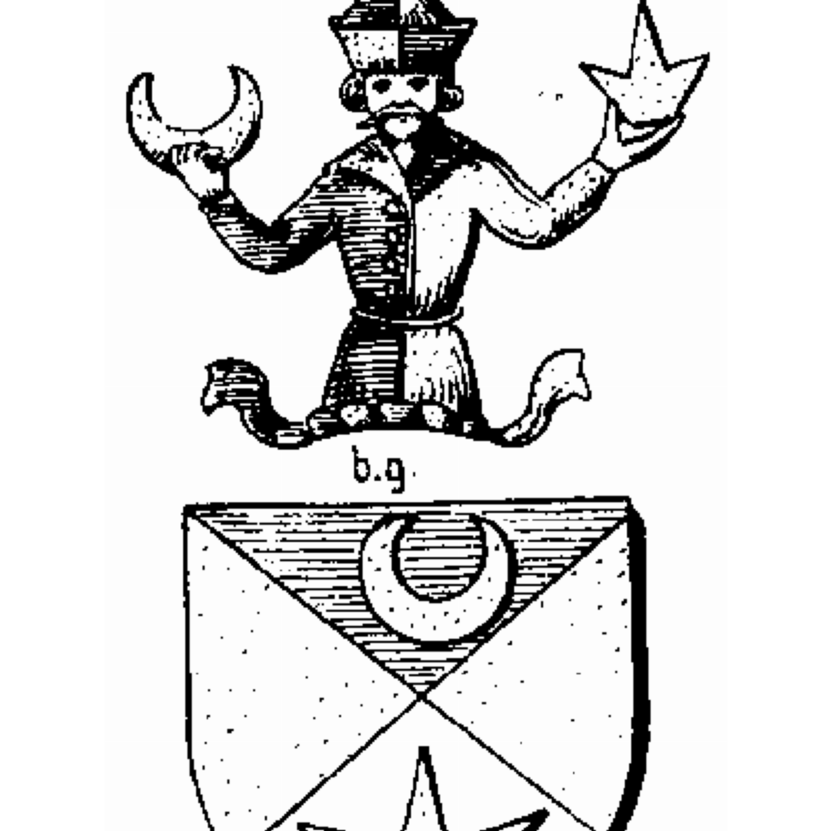 Coat of arms of family Merkenschlager