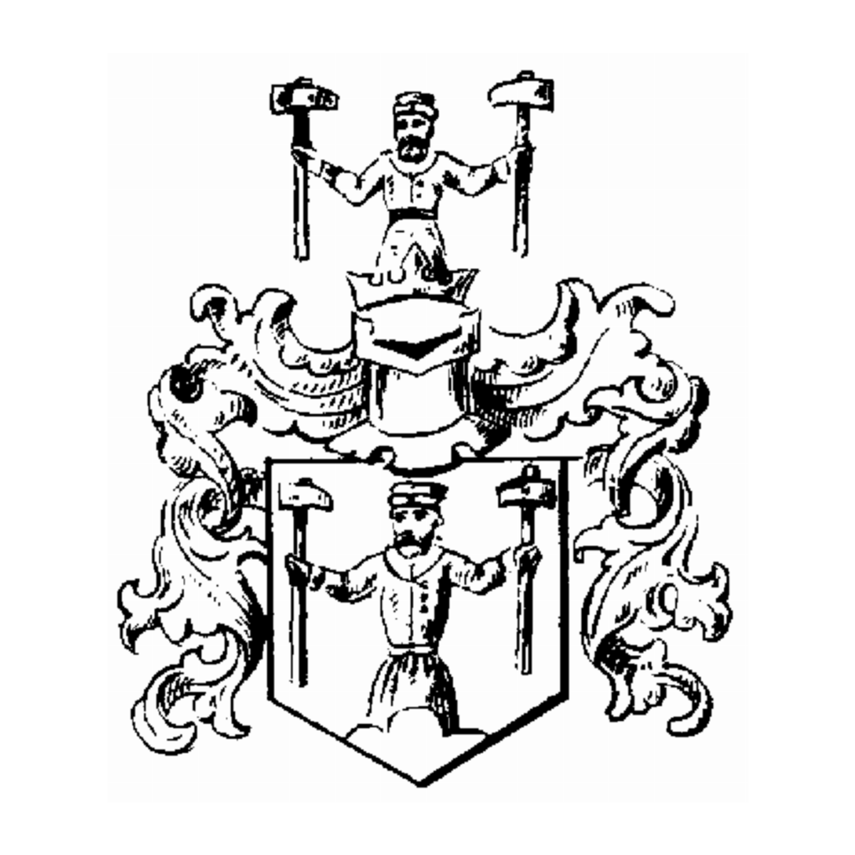 Wappen der Familie Mersweiler
