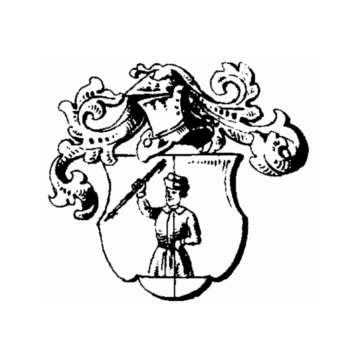 Coat of arms of family V. Egri