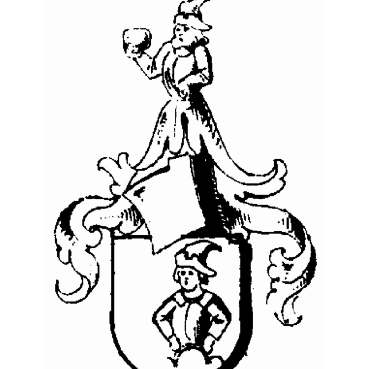 Coat of arms of family Faßolf
