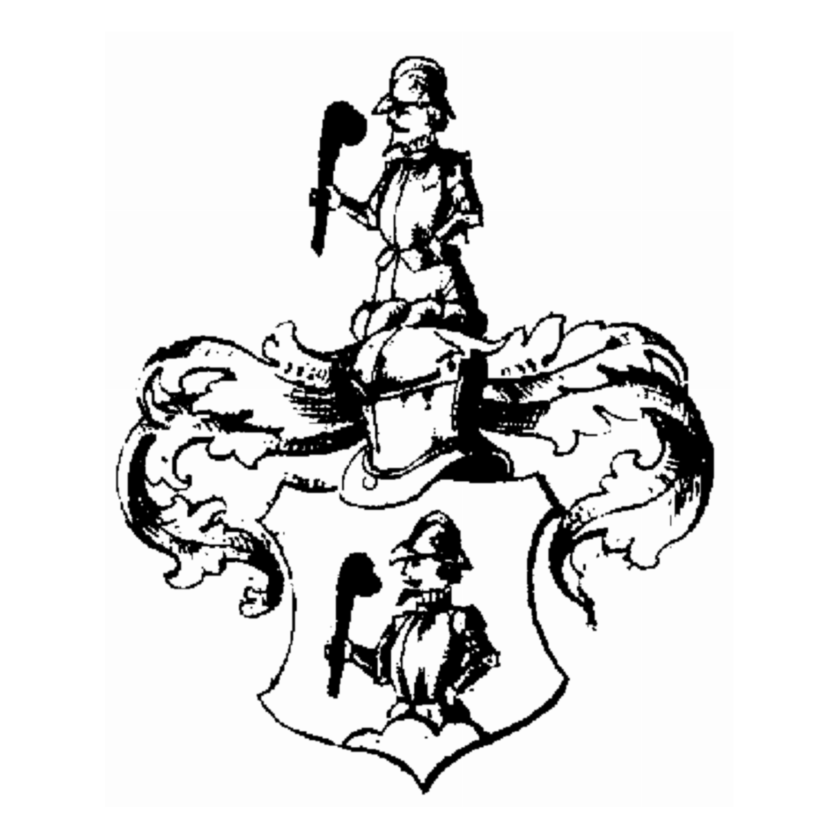 Coat of arms of family Mettken
