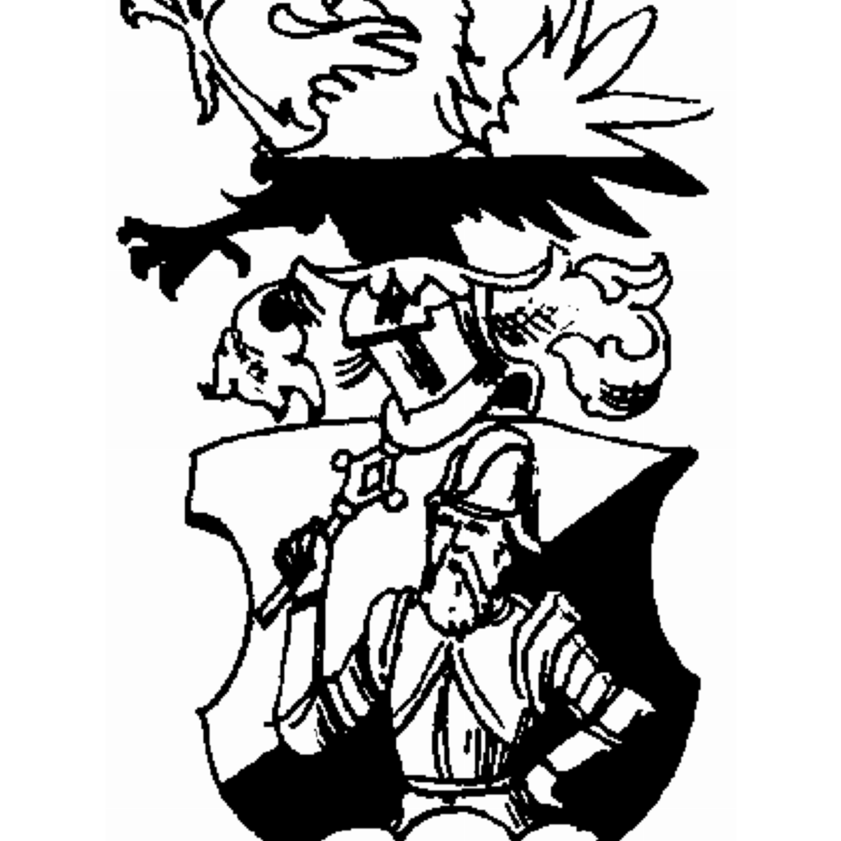Wappen der Familie Mittelo