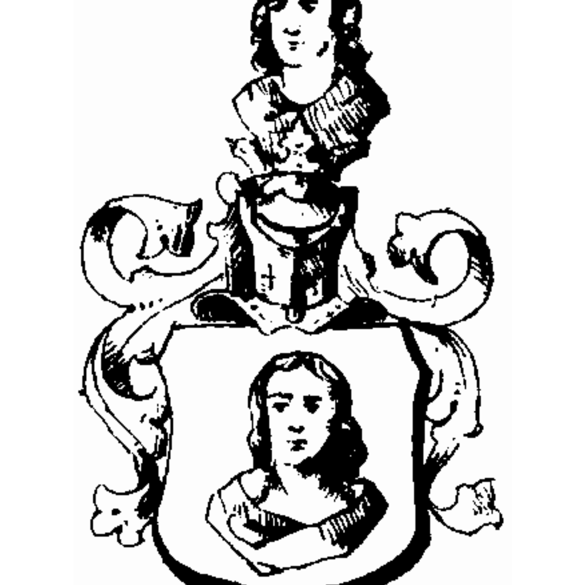 Coat of arms of family Atenheimer