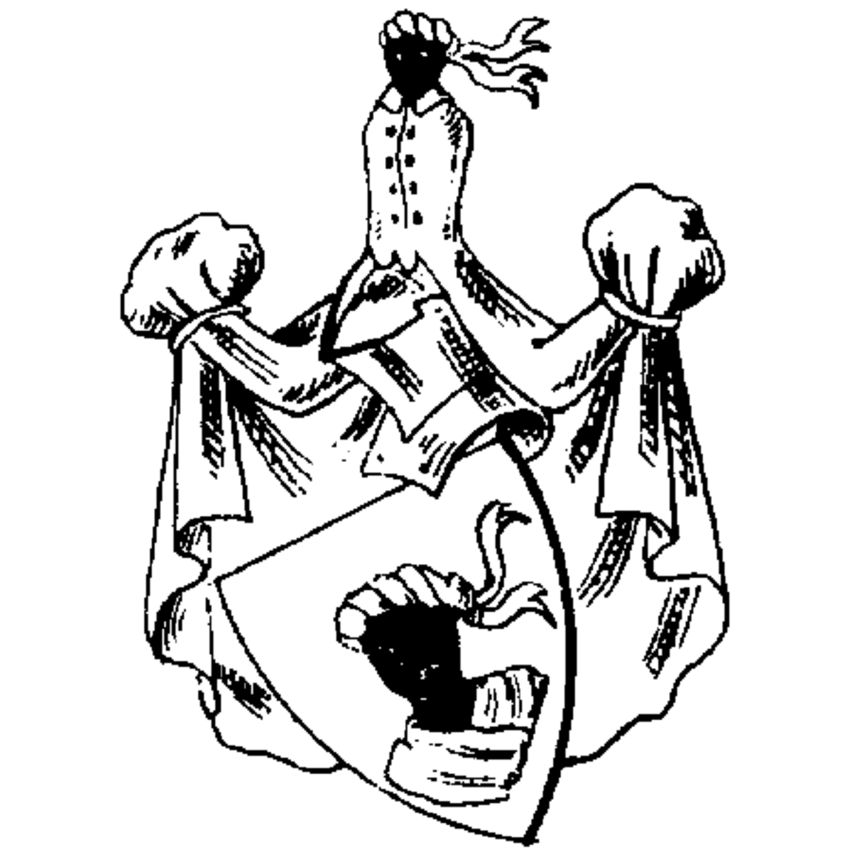 Coat of arms of family De Uttessen
