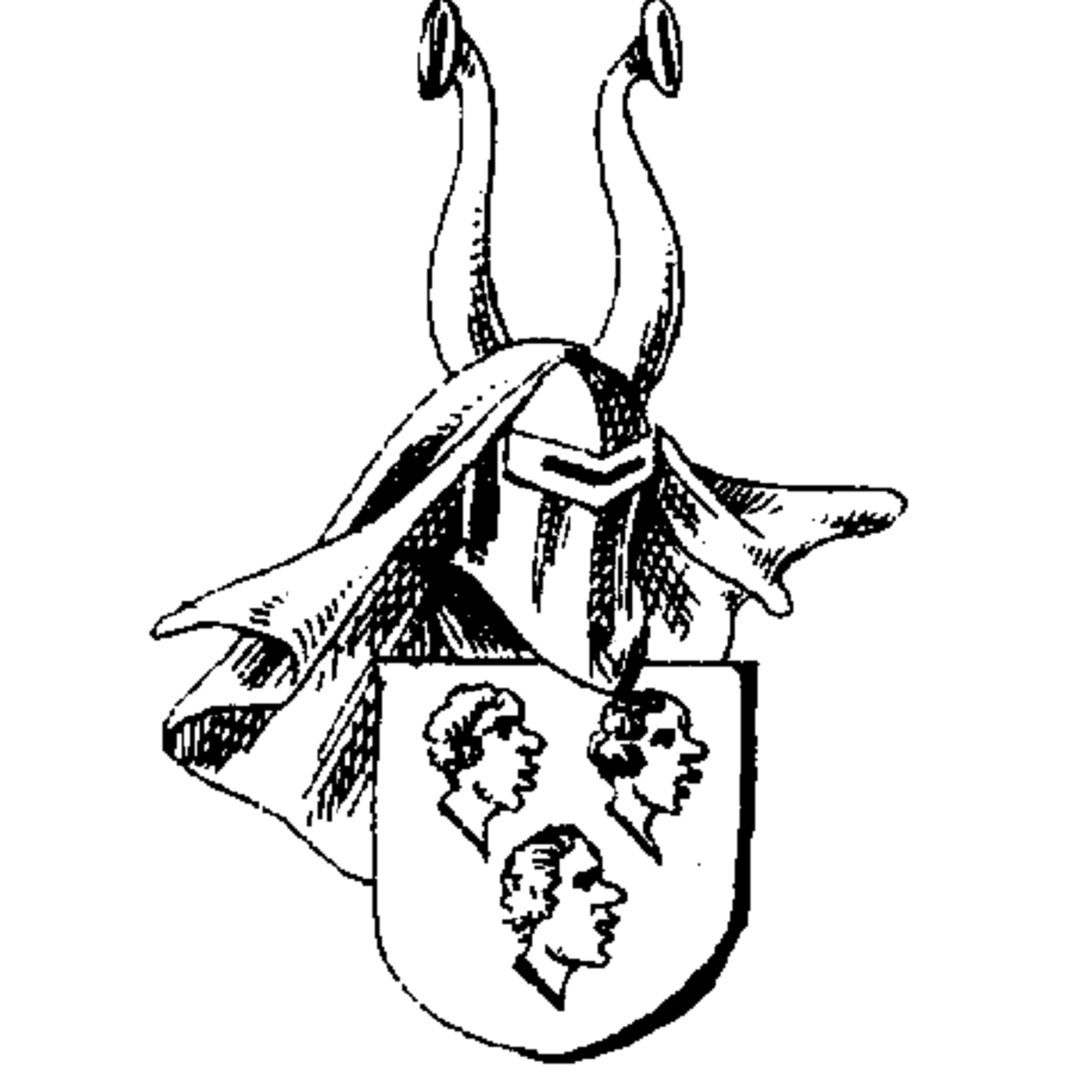 Coat of arms of family Aub