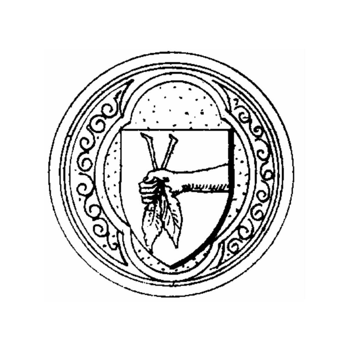 Coat of arms of family Kielkopff