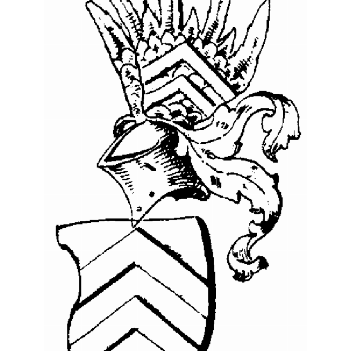 Coat of arms of family Kommandeur