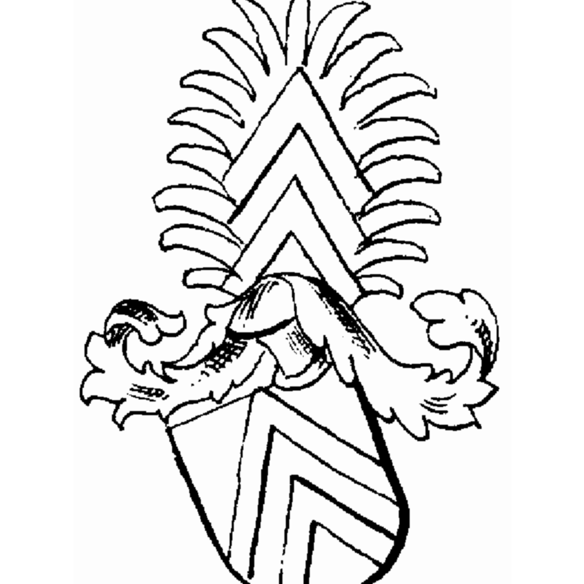 Coat of arms of family Kompan