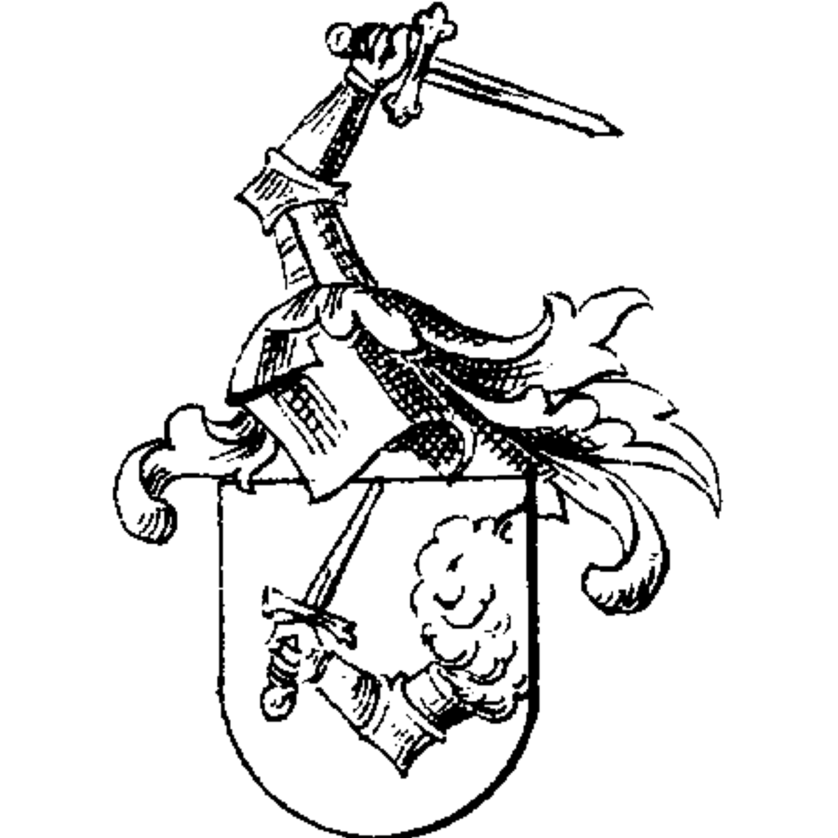 Wappen der Familie Saursenff