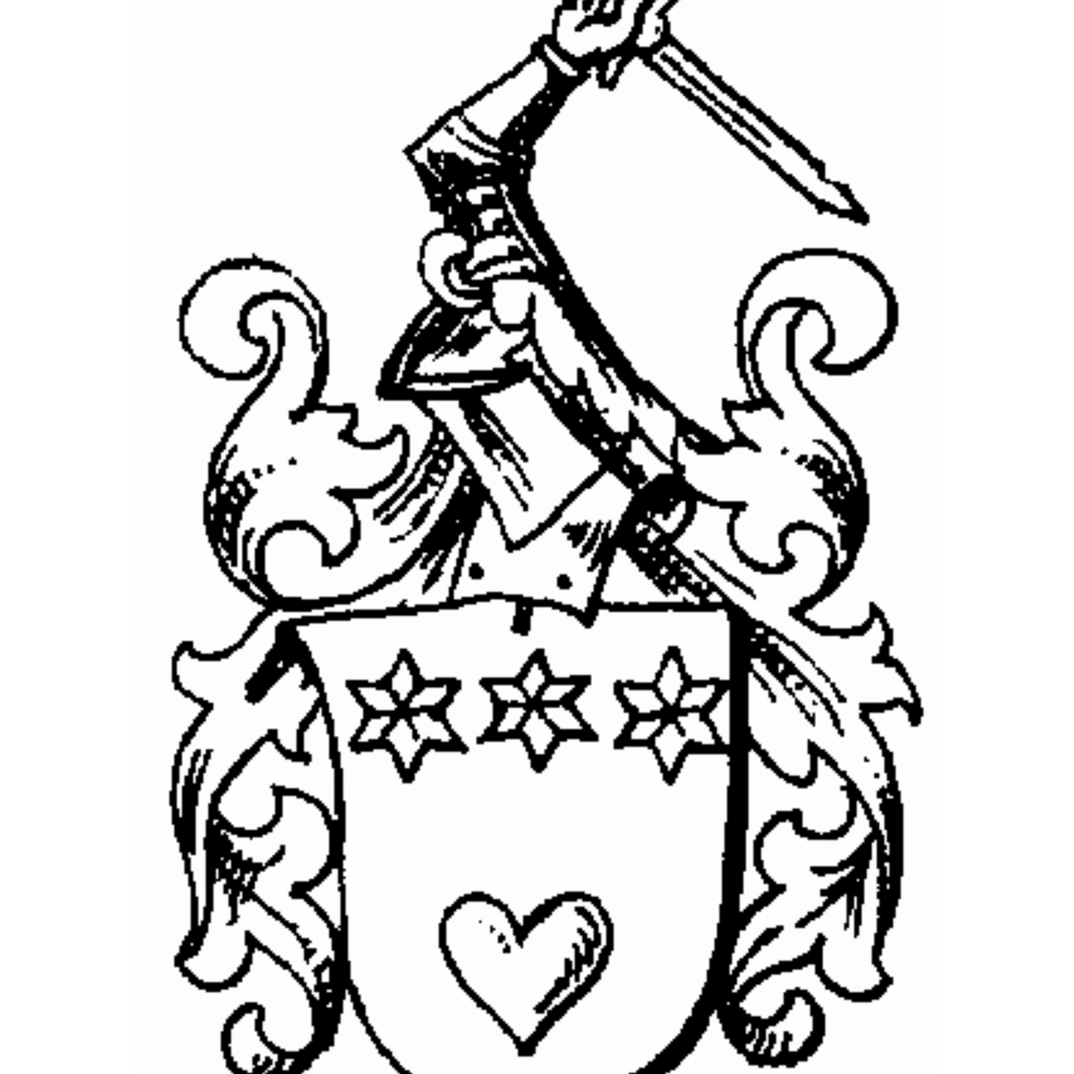 Wappen der Familie Milenhusen