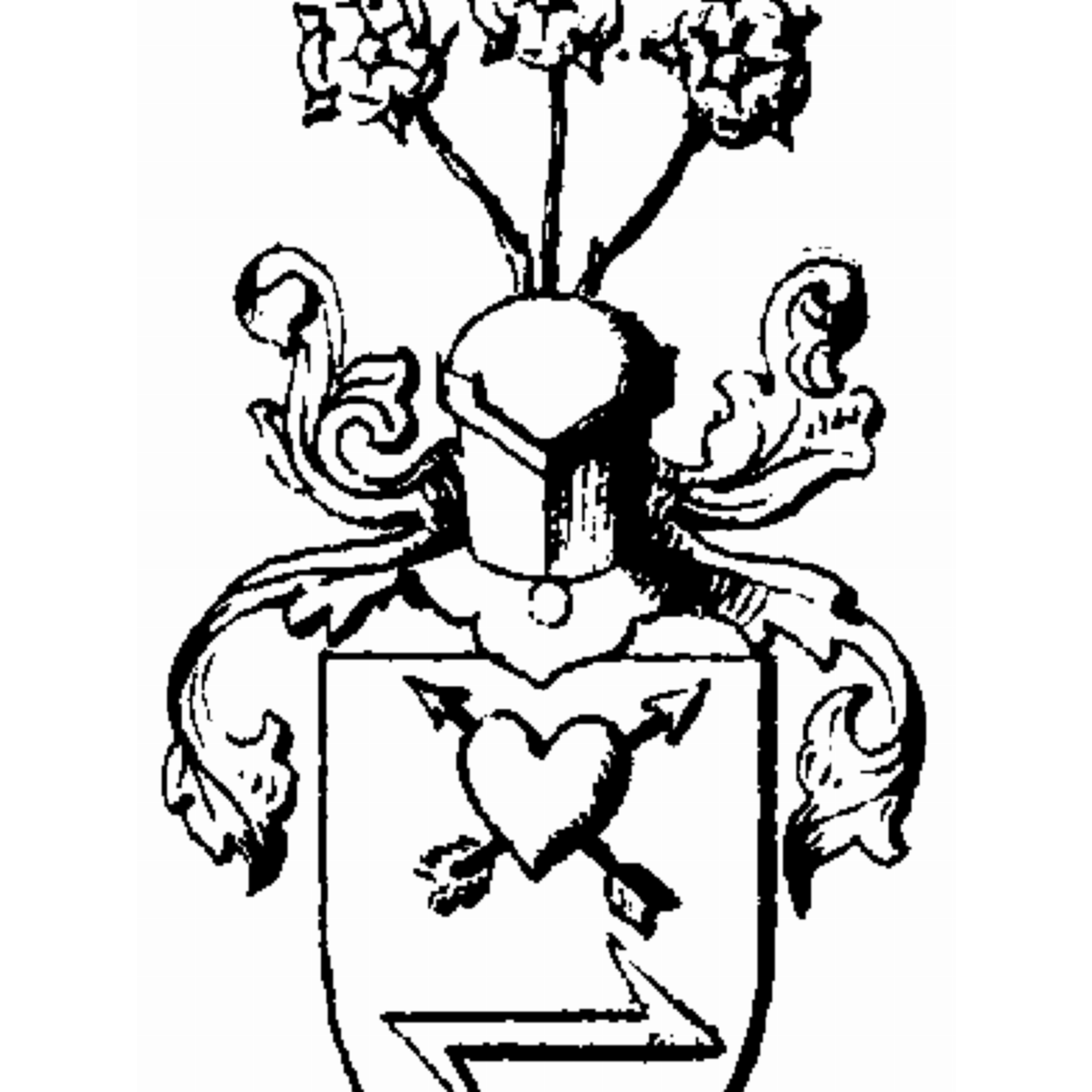 Coat of arms of family Rosenhain