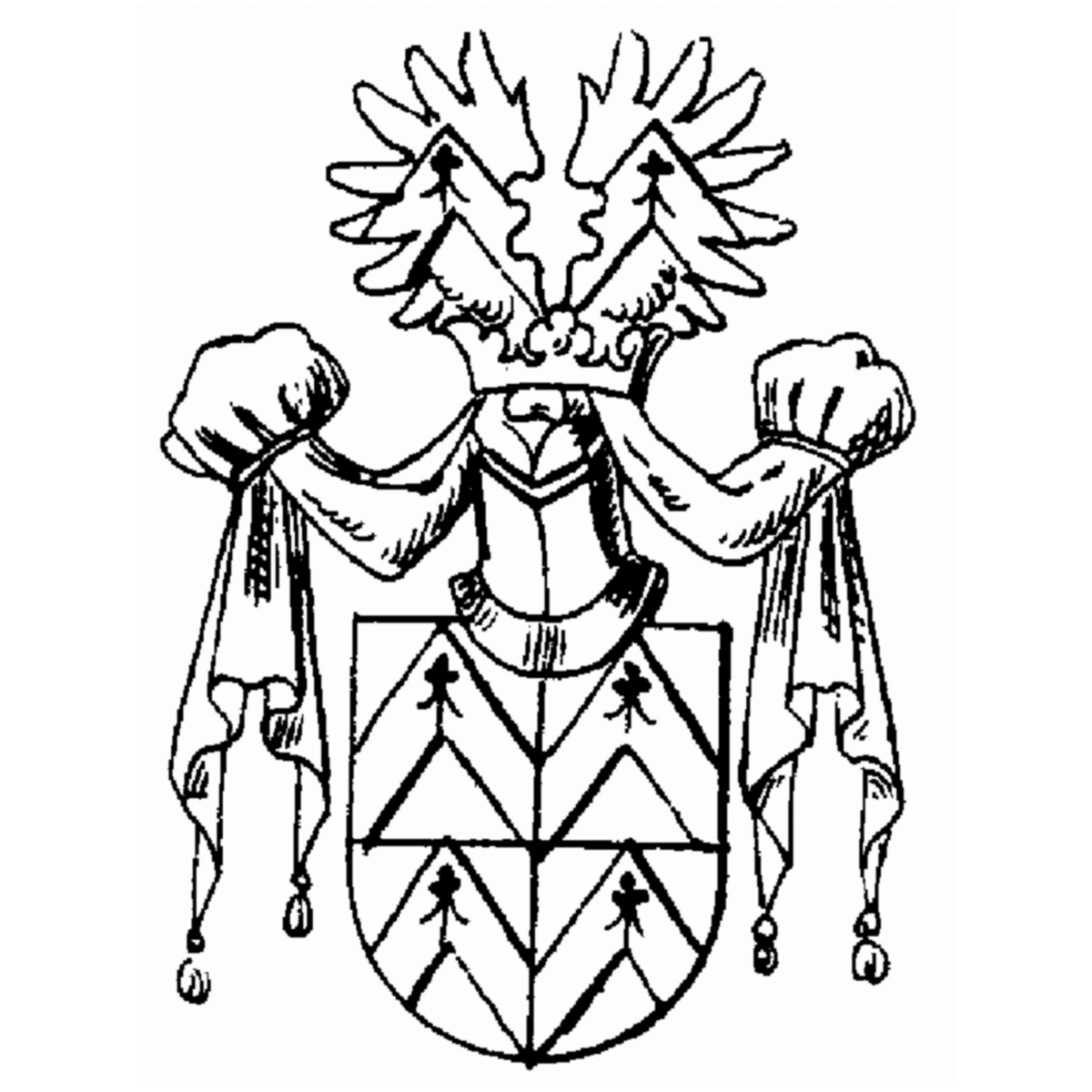 Coat of arms of family Velegast