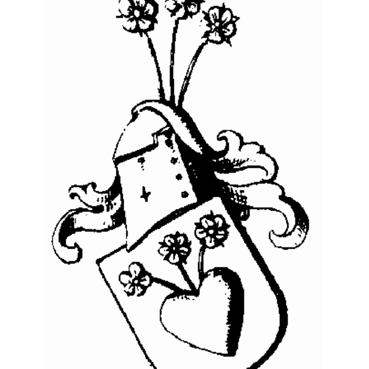 Coat of arms of family Grämlich Von Dfullenborf