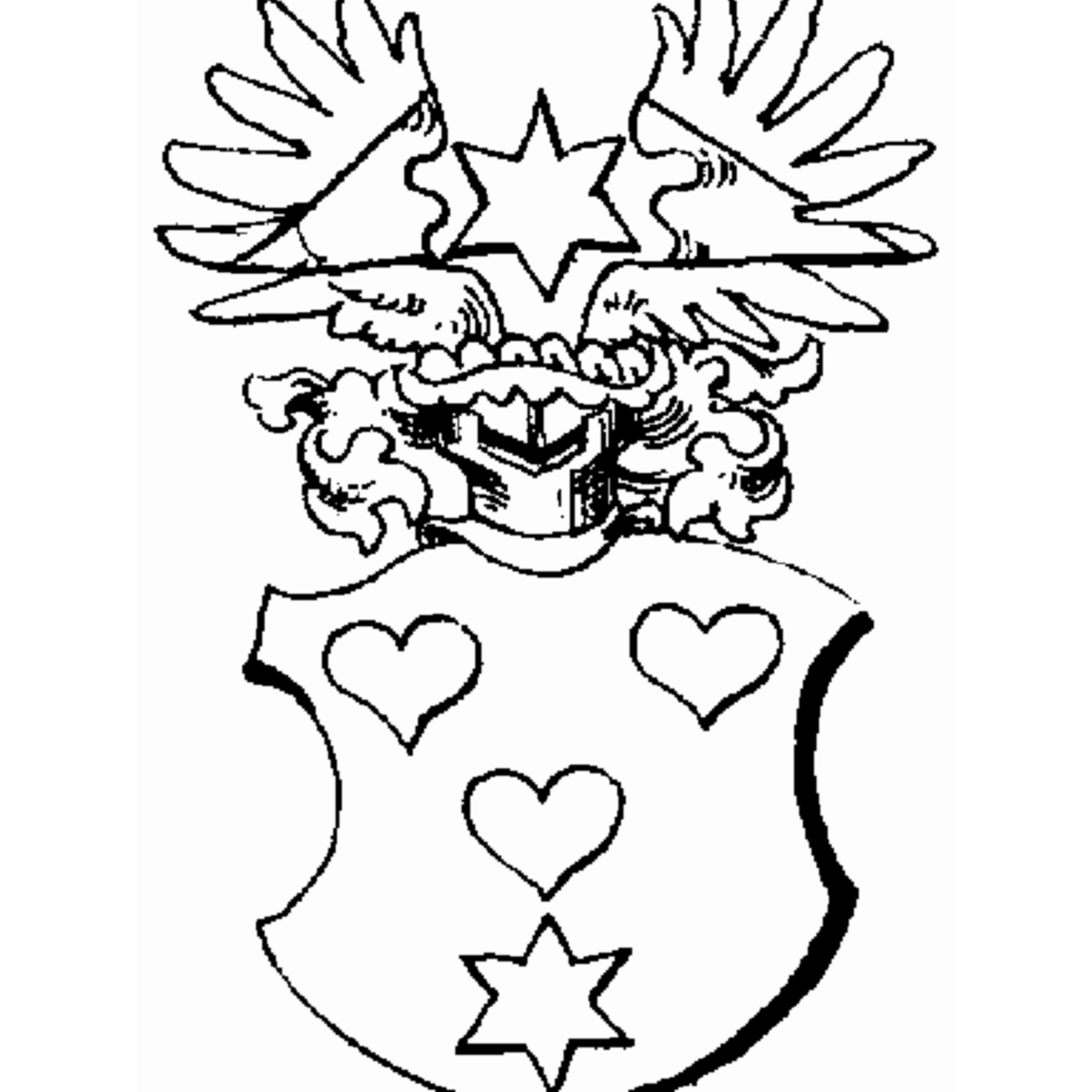 Coat of arms of family Veltin