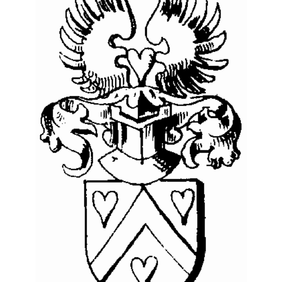 Coat of arms of family Aus Dem Tiefenbach