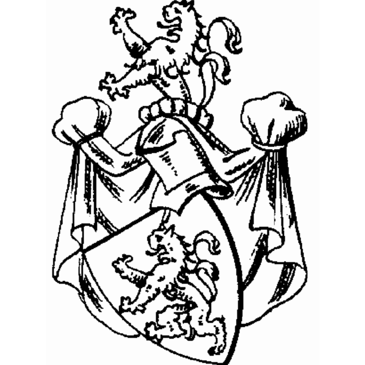 Wappen der Familie Roßhaupter