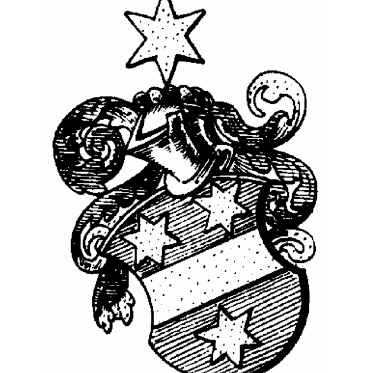 Coat of arms of family Awnpeckh