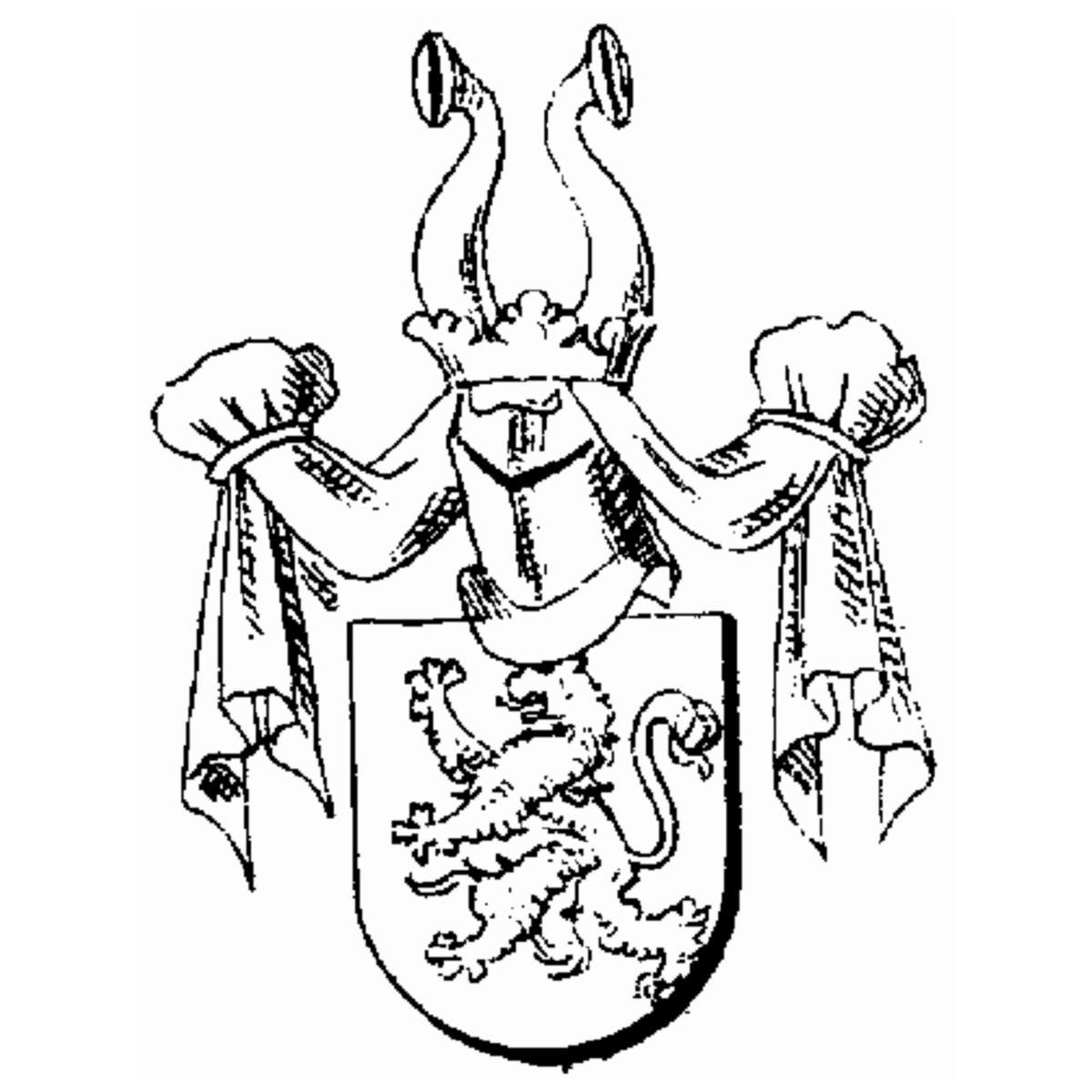 Coat of arms of family Ellekort