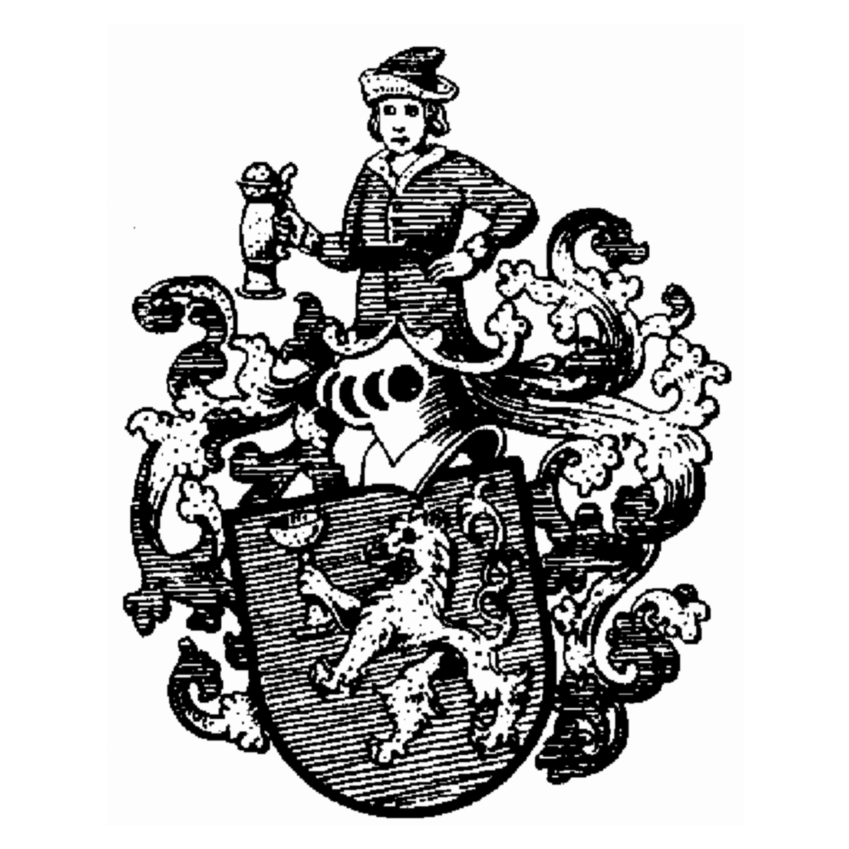 Escudo de la familia Roßschwanz