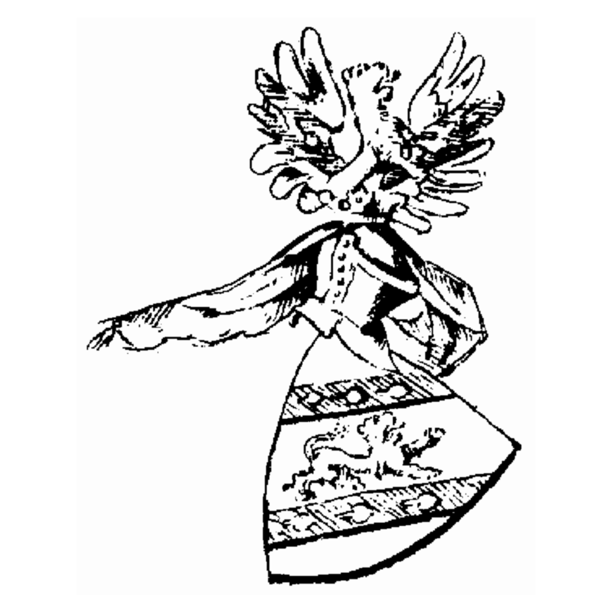 Coat of arms of family Vespermann