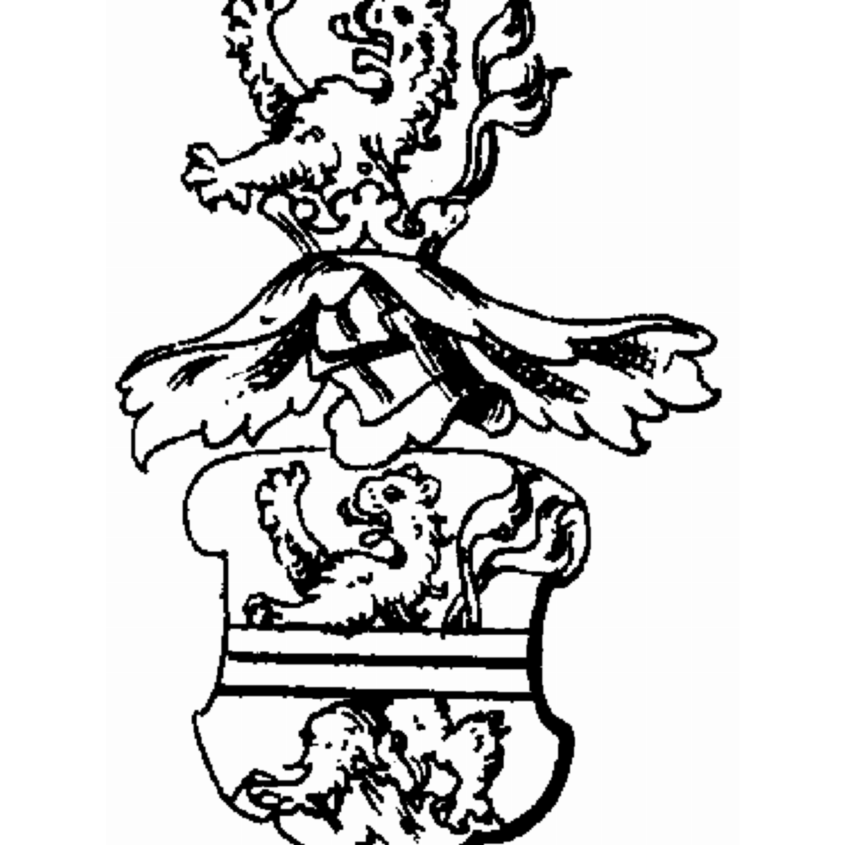 Wappen der Familie Trockau