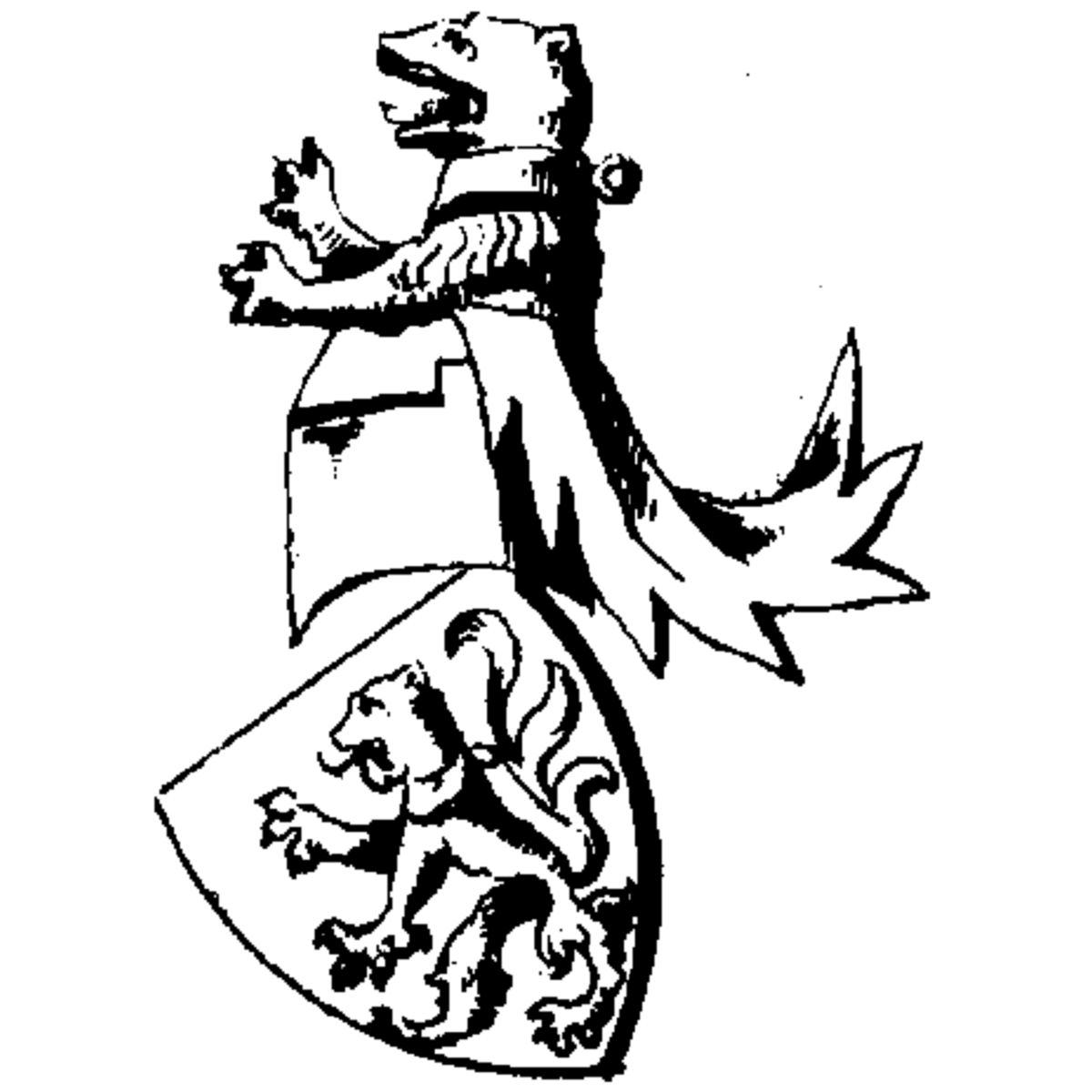 Coat of arms of family Vethmelk