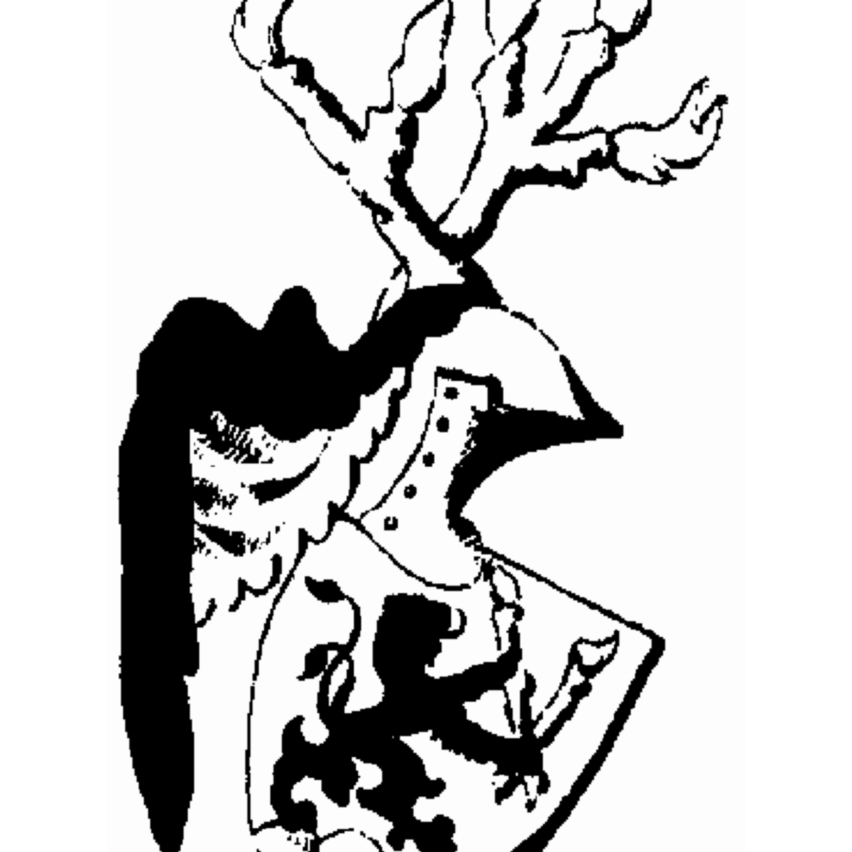 Coat of arms of family Von Mittnacht Von Seybothen
