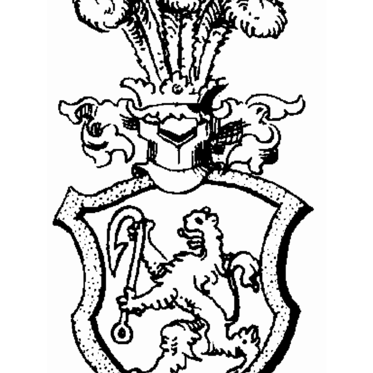 Wappen der Familie Haftenmacher