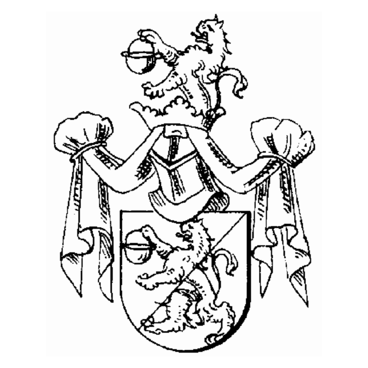 Wappen der Familie Ponbergere