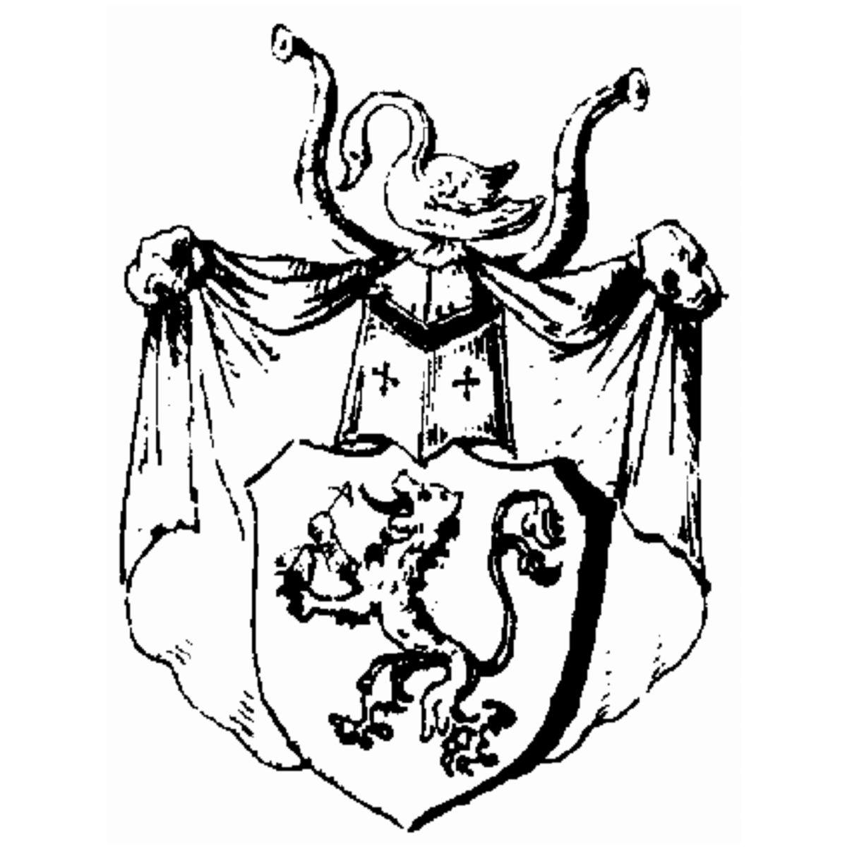 Coat of arms of family Langkore