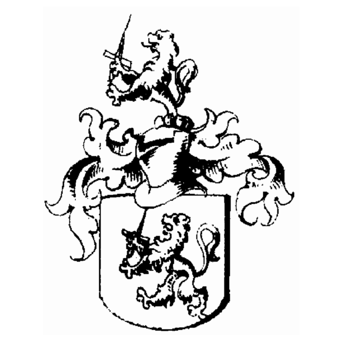 Brasão da família Dübelbeiß