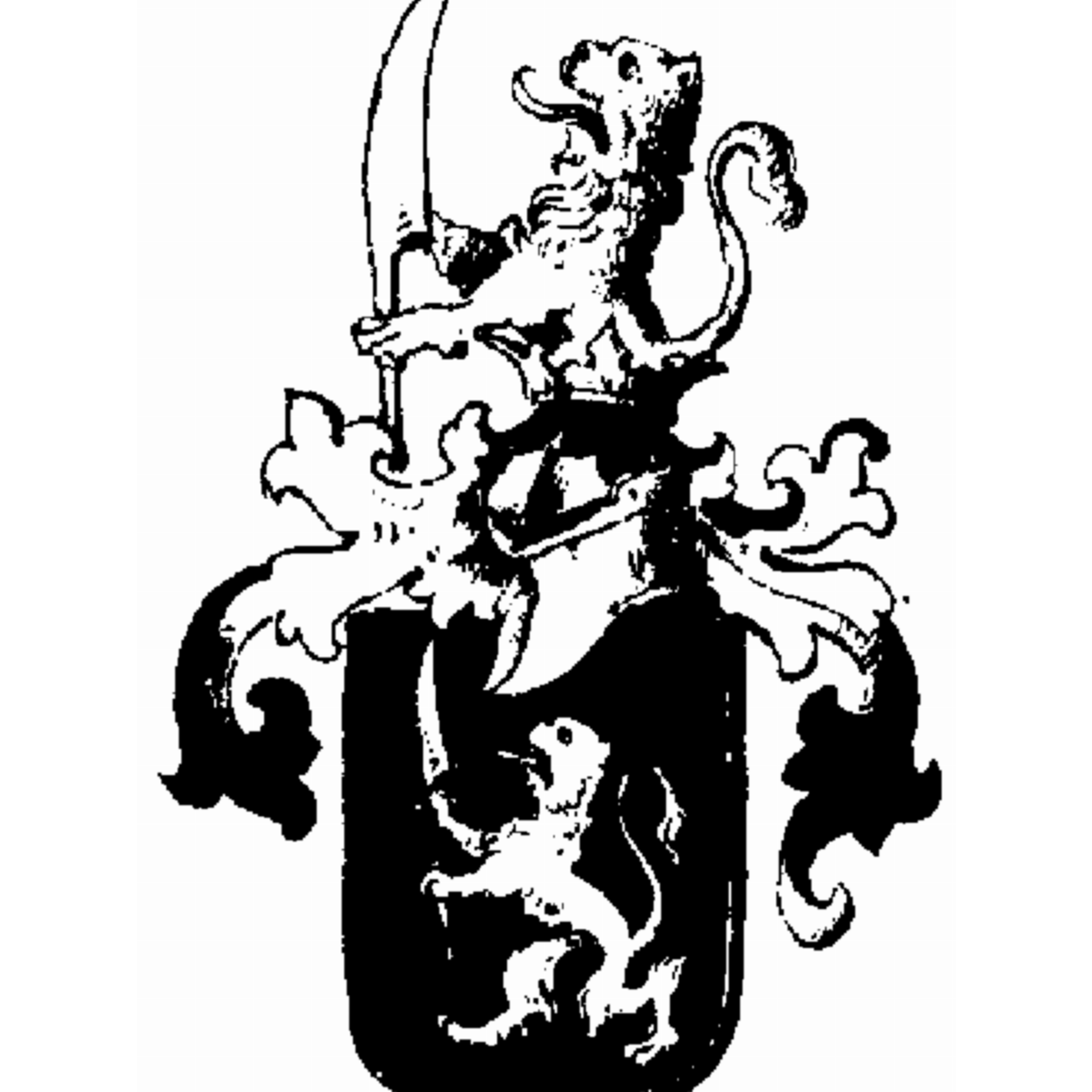 Coat of arms of family Bainbruchel