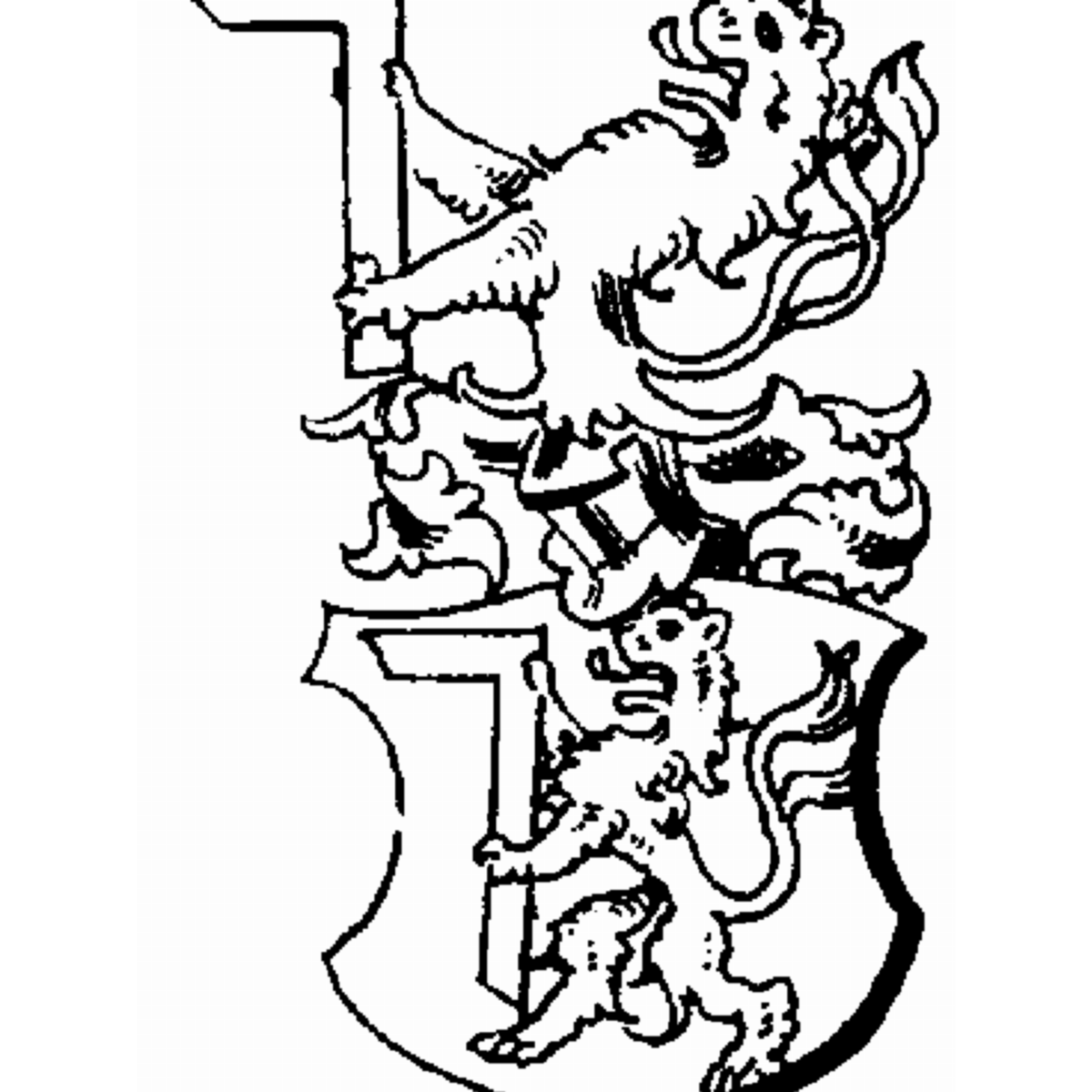 Escudo de la familia Brun Von Kaußen