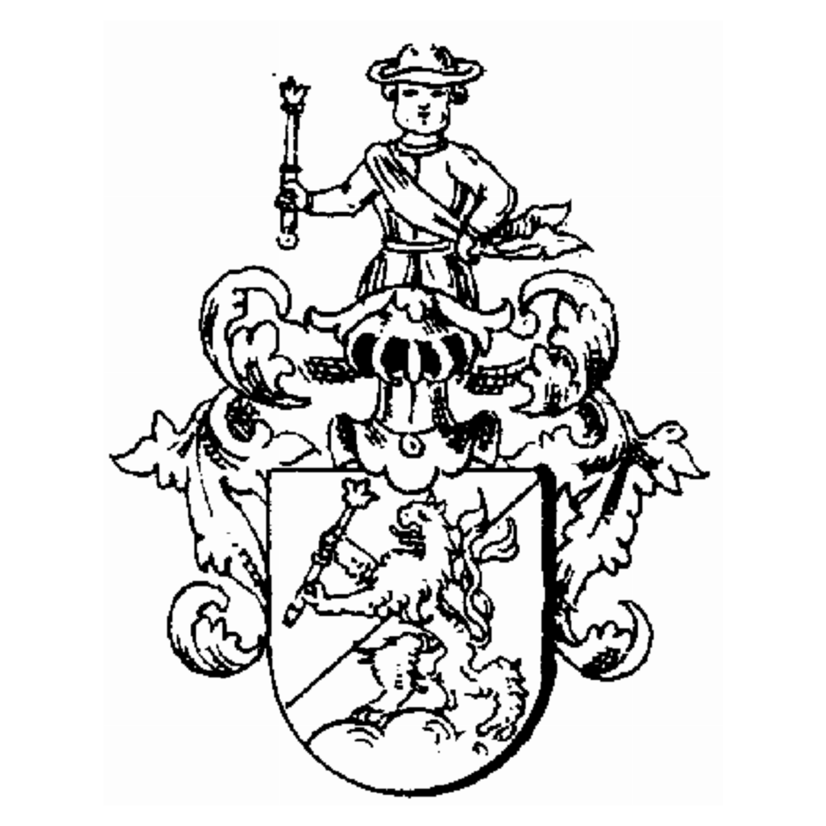 Escudo de la familia Brunenmair