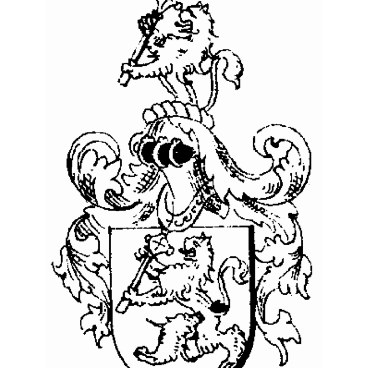 Coat of arms of family Algermann