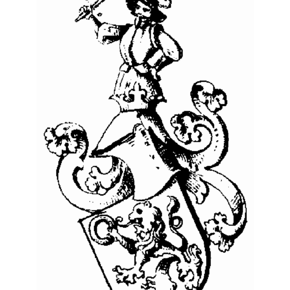 Coat of arms of family Deterding