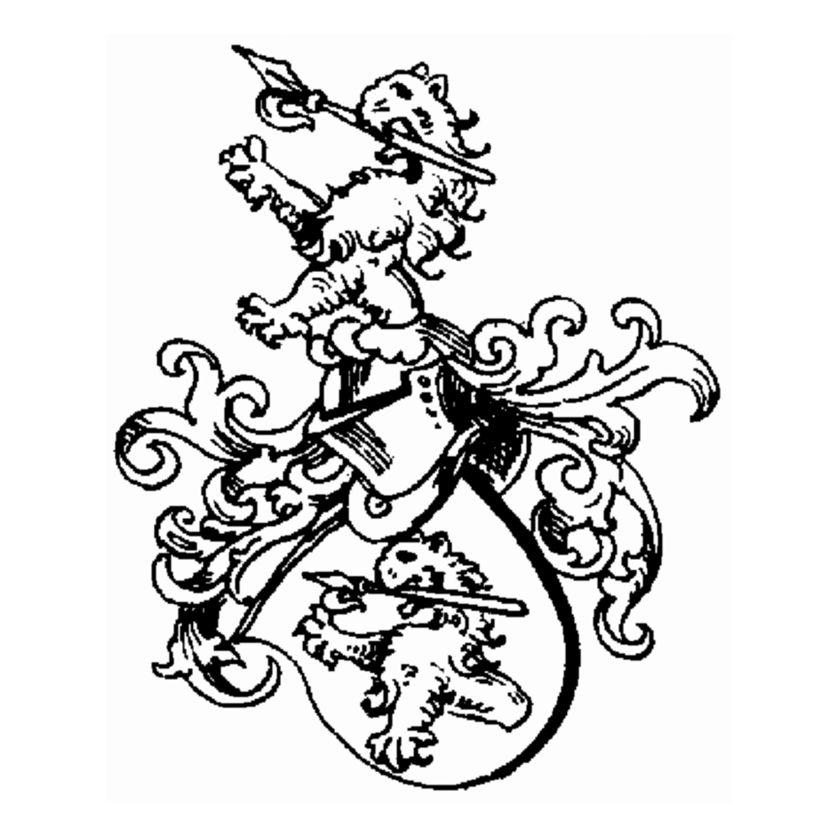 Coat of arms of family Allfeld