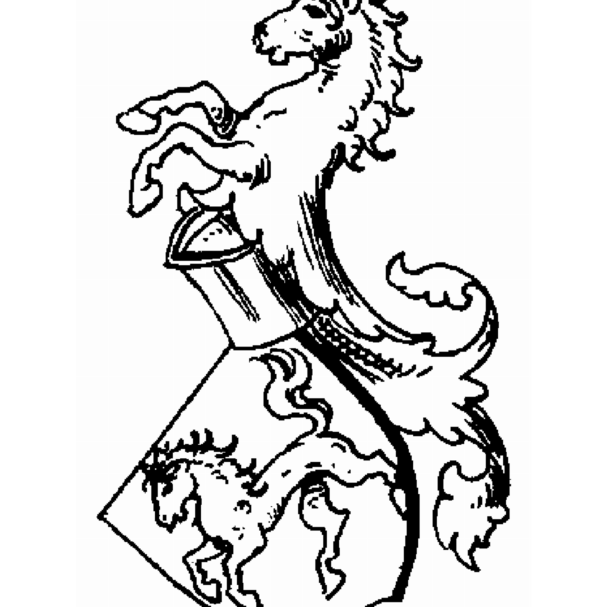 Coat of arms of family Sunnenfro