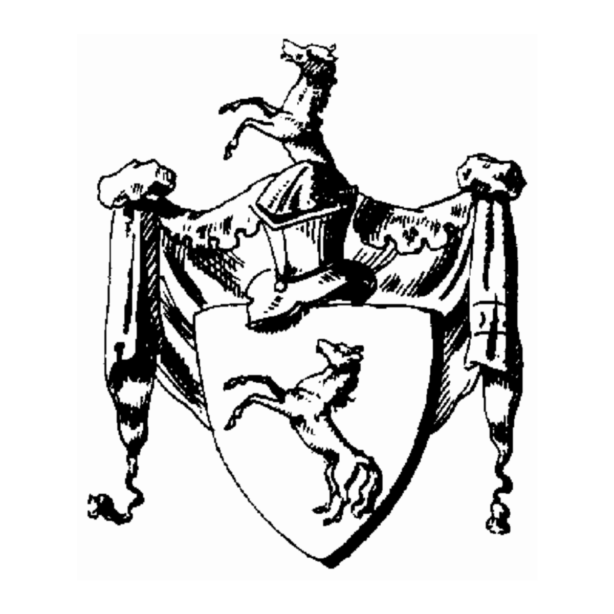 Coat of arms of family Zauber
