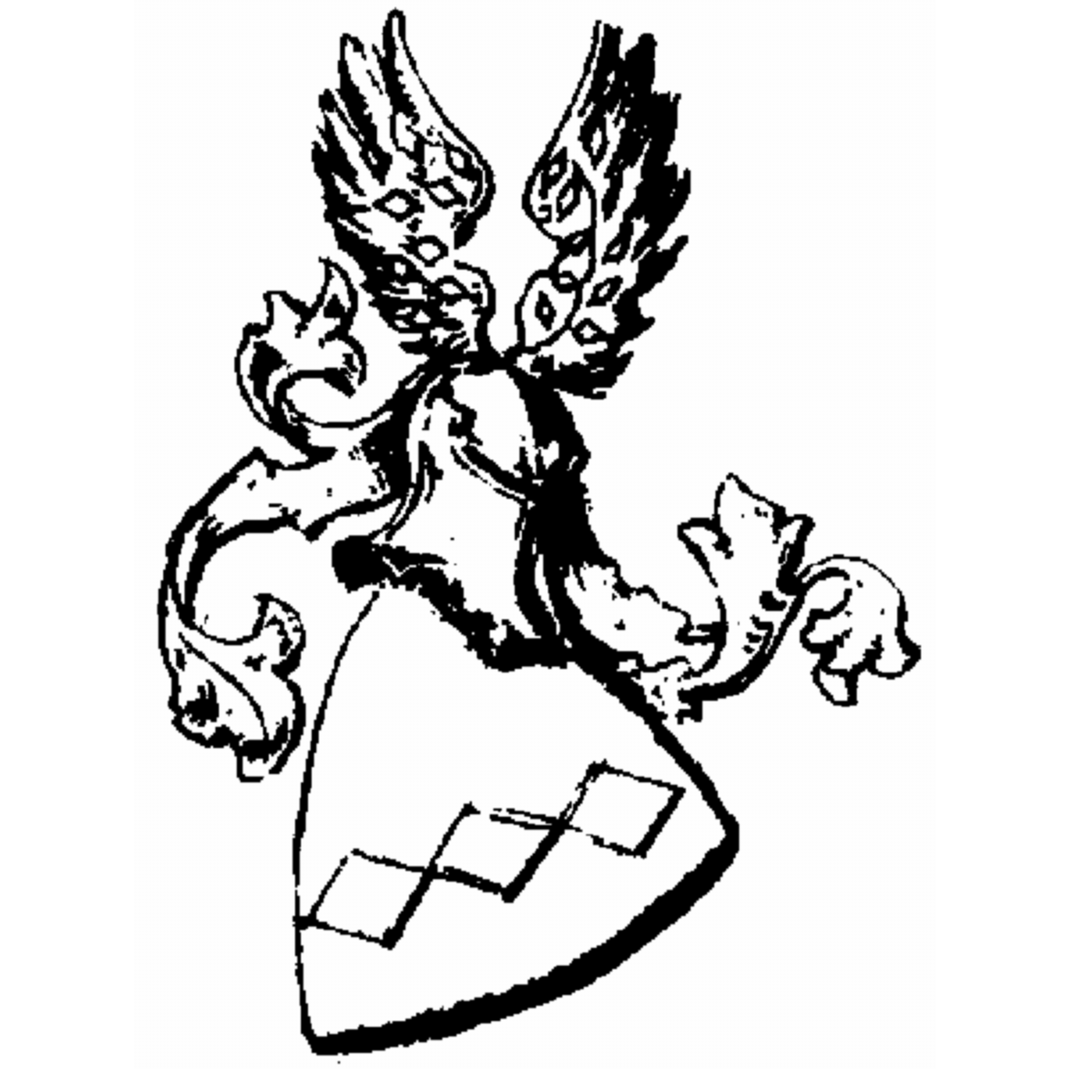 Coat of arms of family Praunßkorn