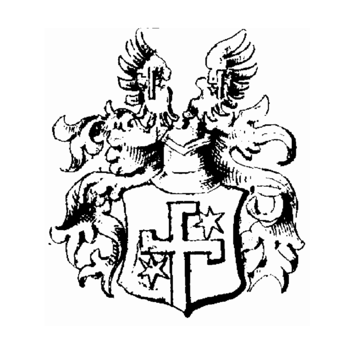 Coat of arms of family Krautgartner