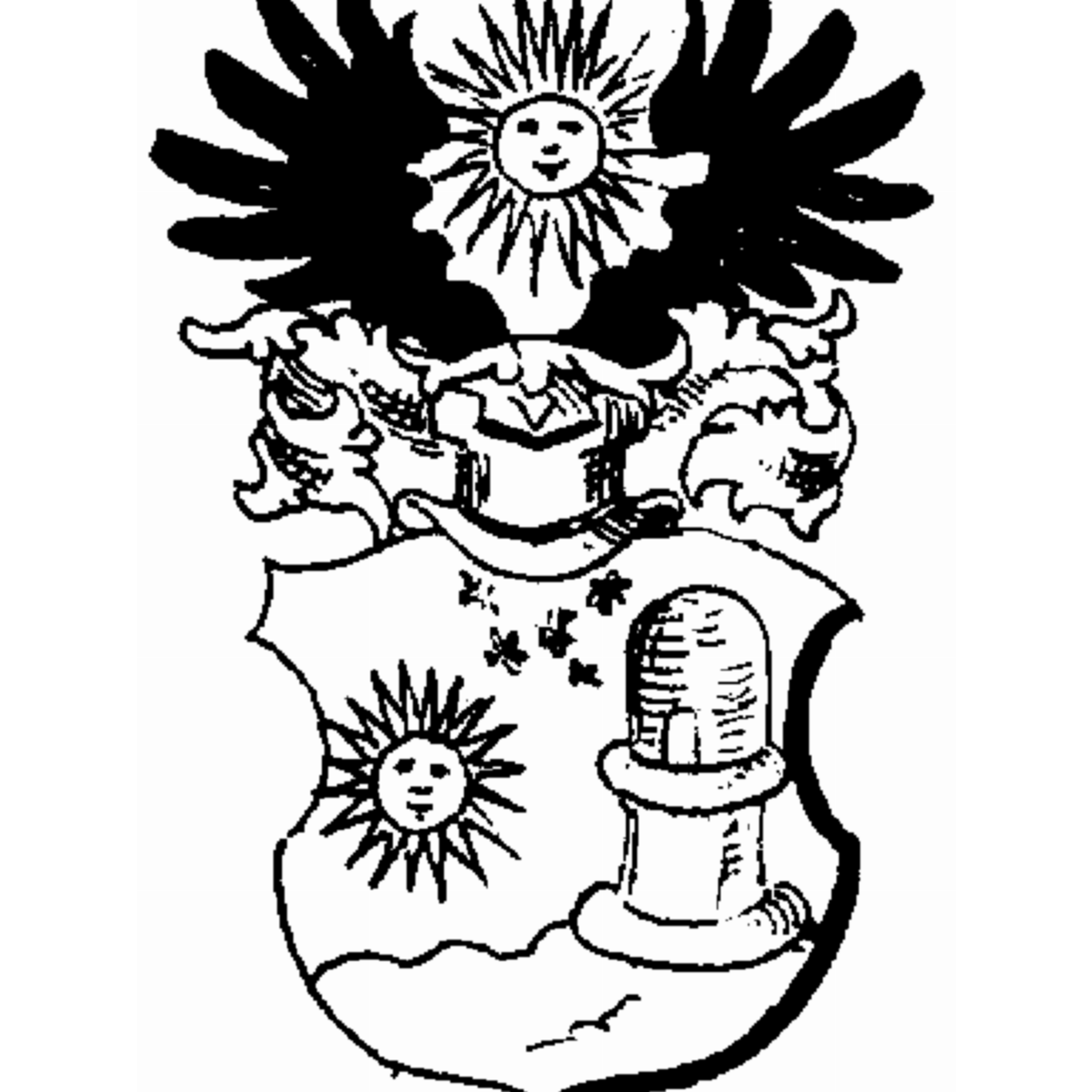 Wappen der Familie Vökelmann