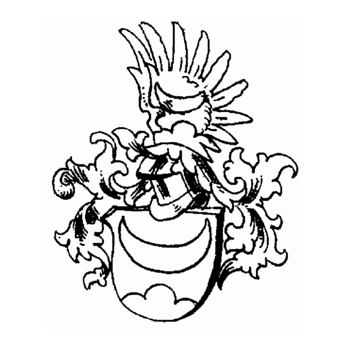 Coat of arms of family Tegelin Von Wangen