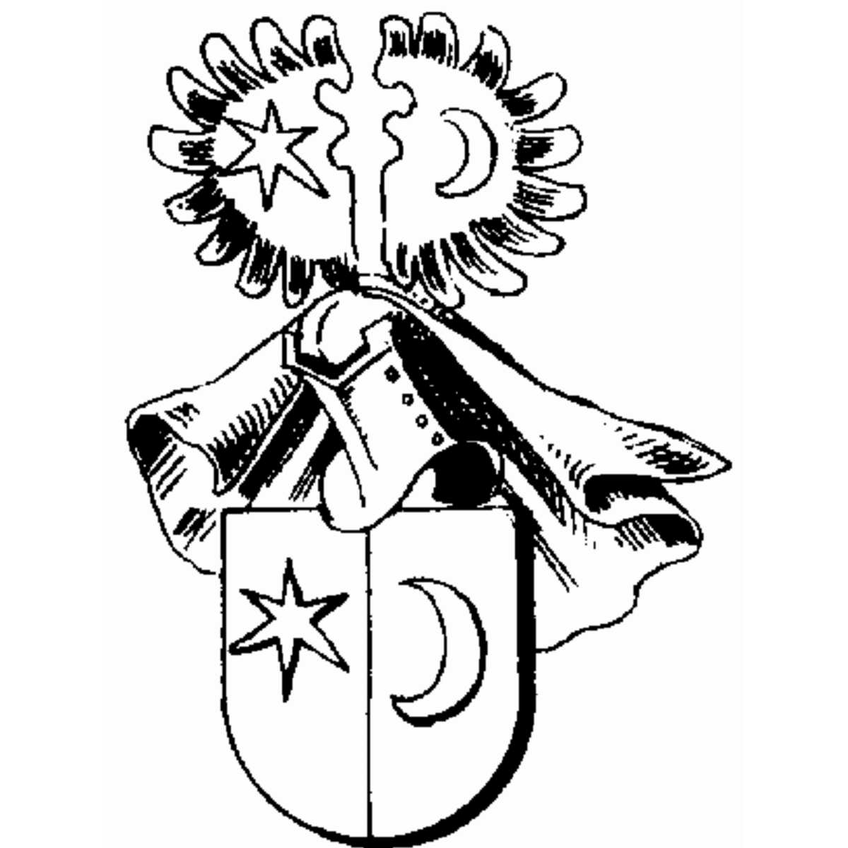 Brasão da família Cranach