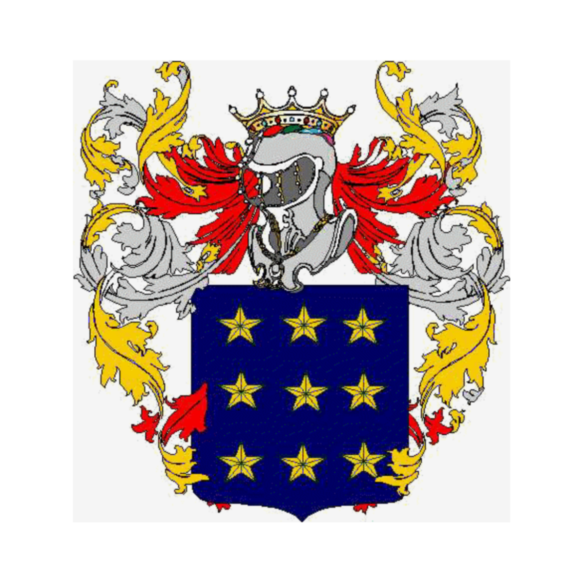 Coat of arms of family Cartelli