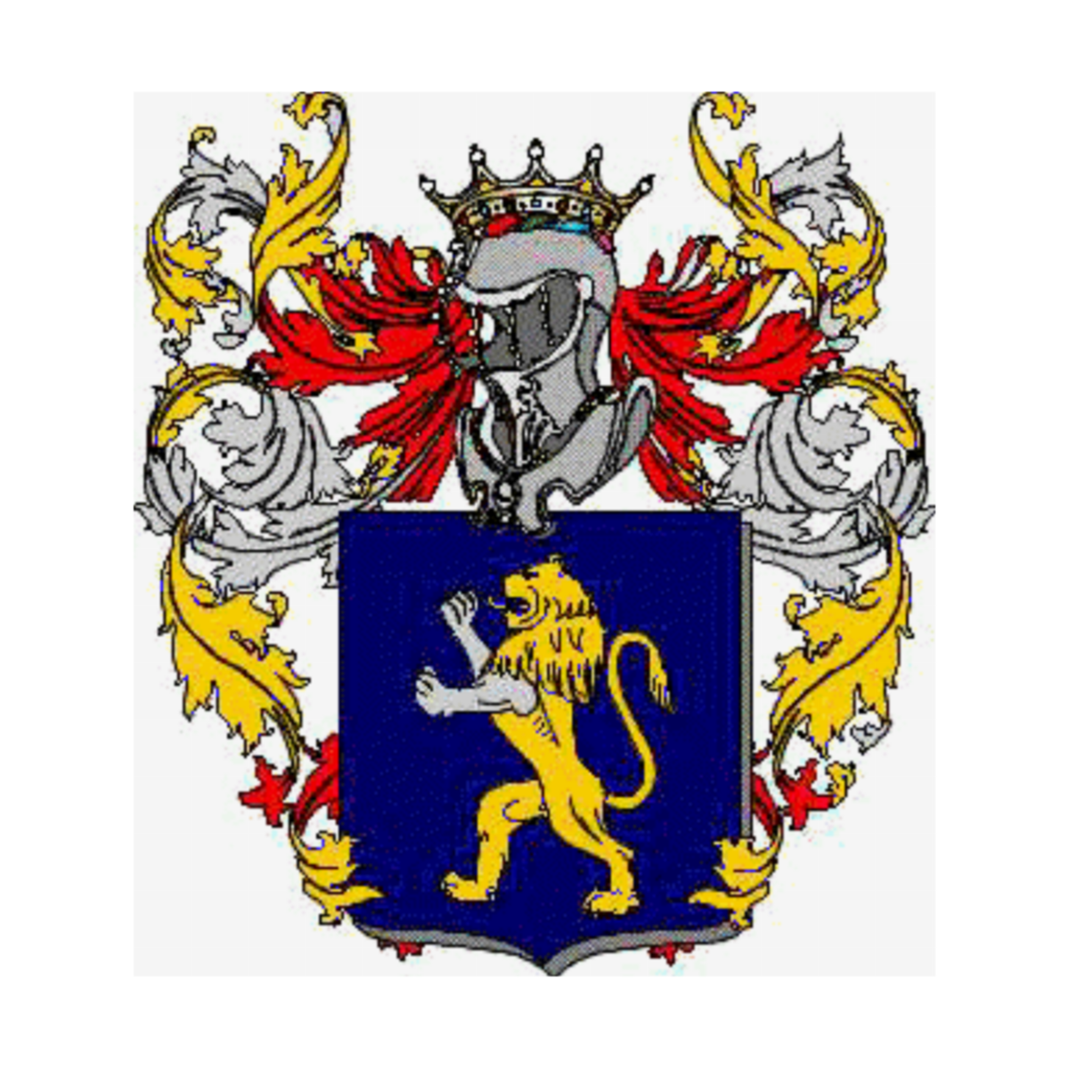 Coat of arms of family Cagliarane