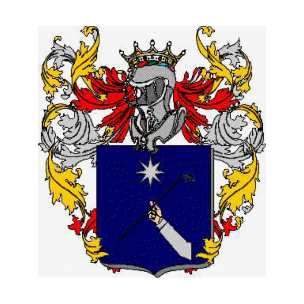 Coat of arms of family Fiordelisa