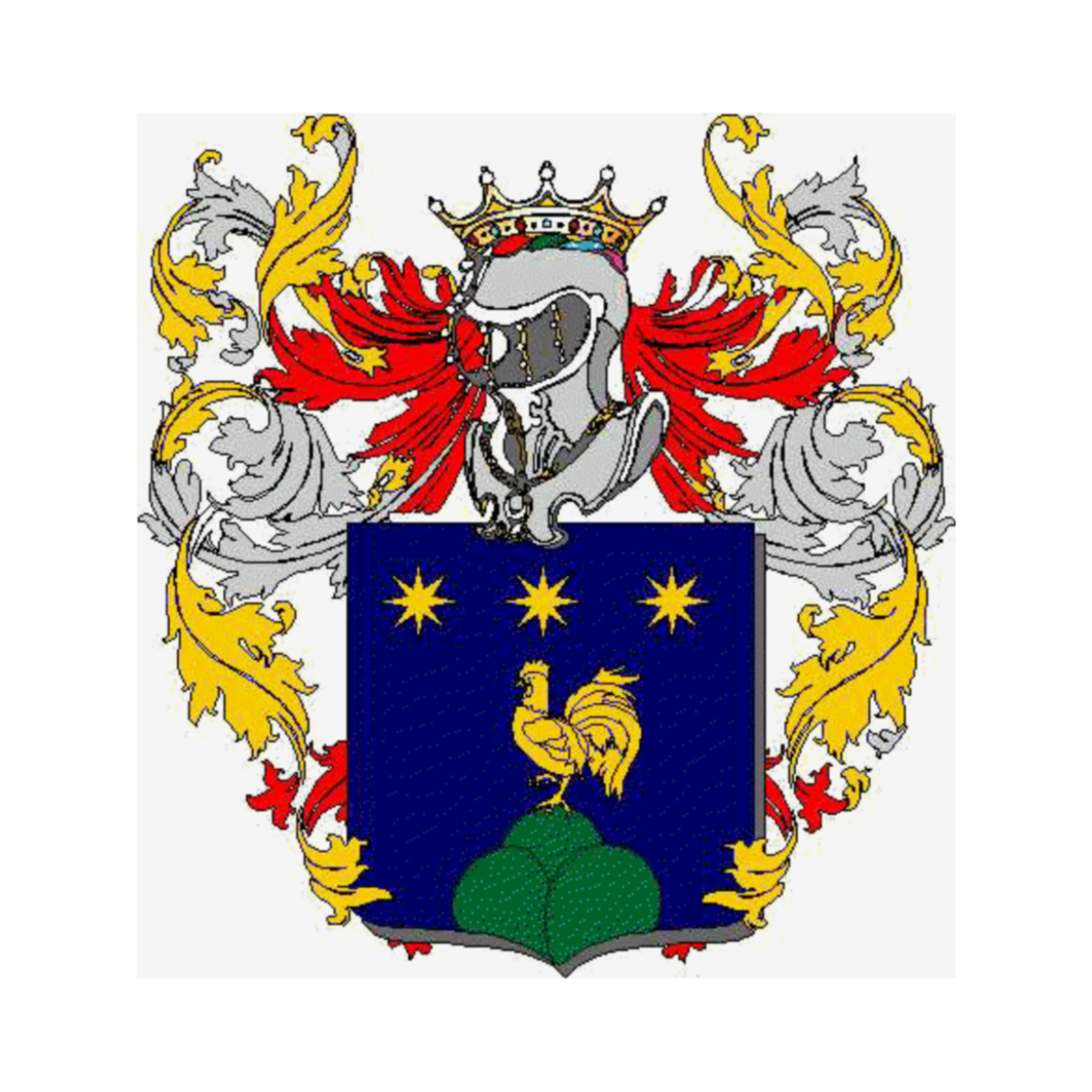 Wappen der Familie Luccaspa